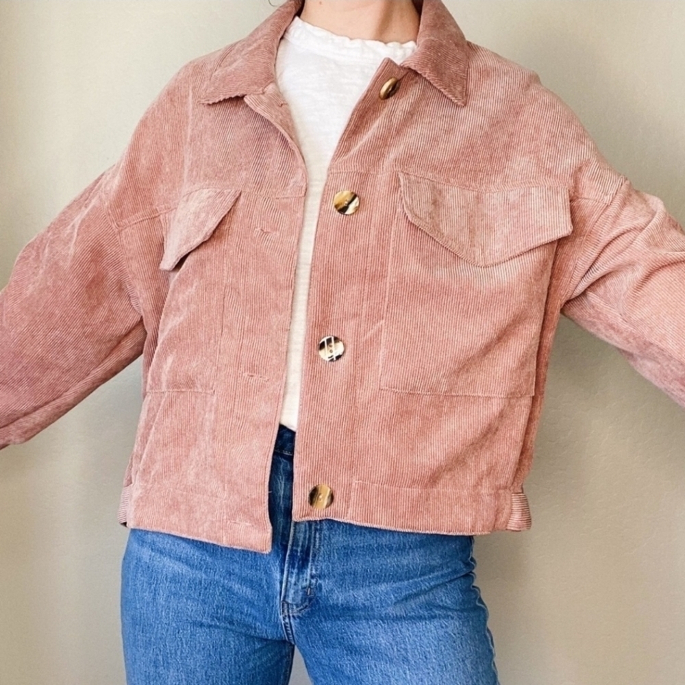 MINE Corduroy Shacket